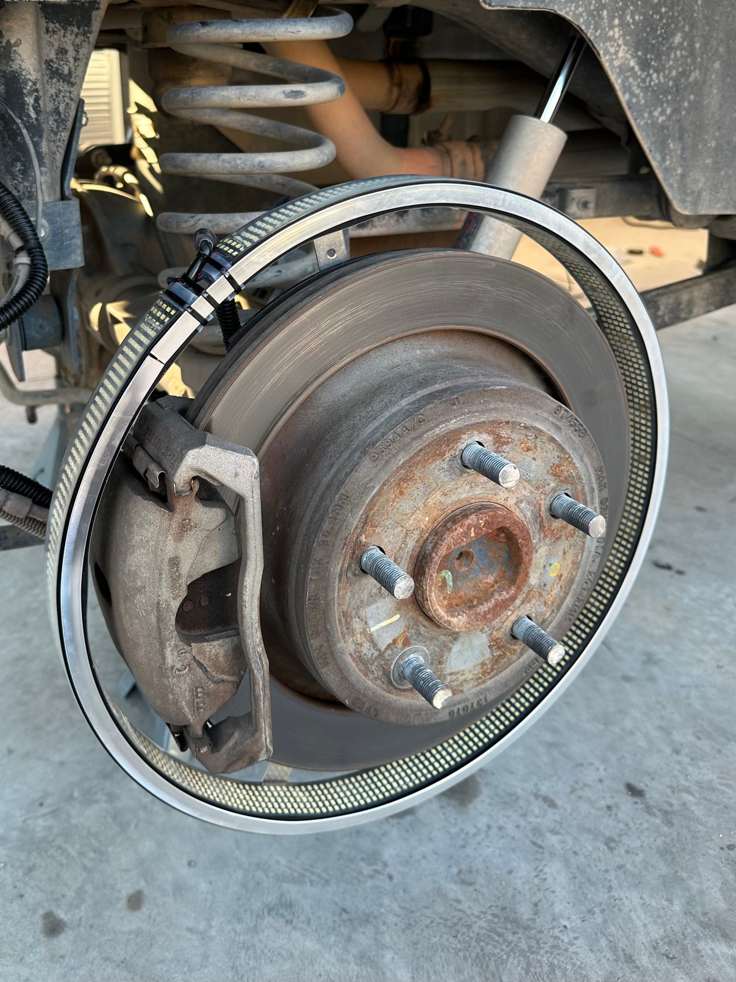 10 Row Pure White Wheel Lights