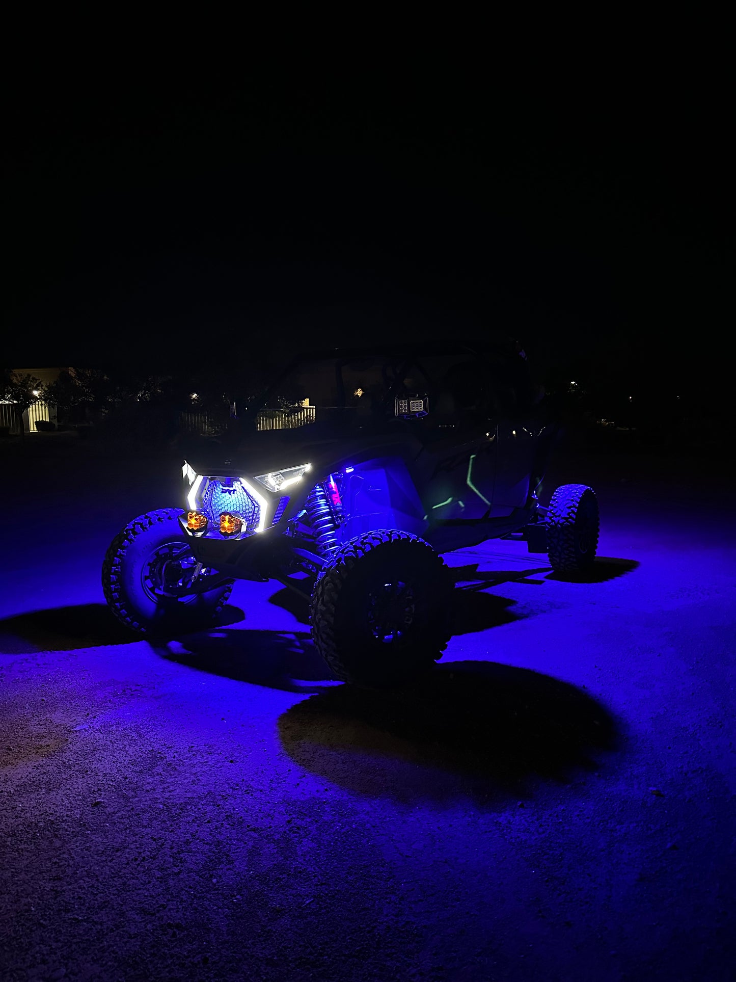 4pc RGBW Rock light kit