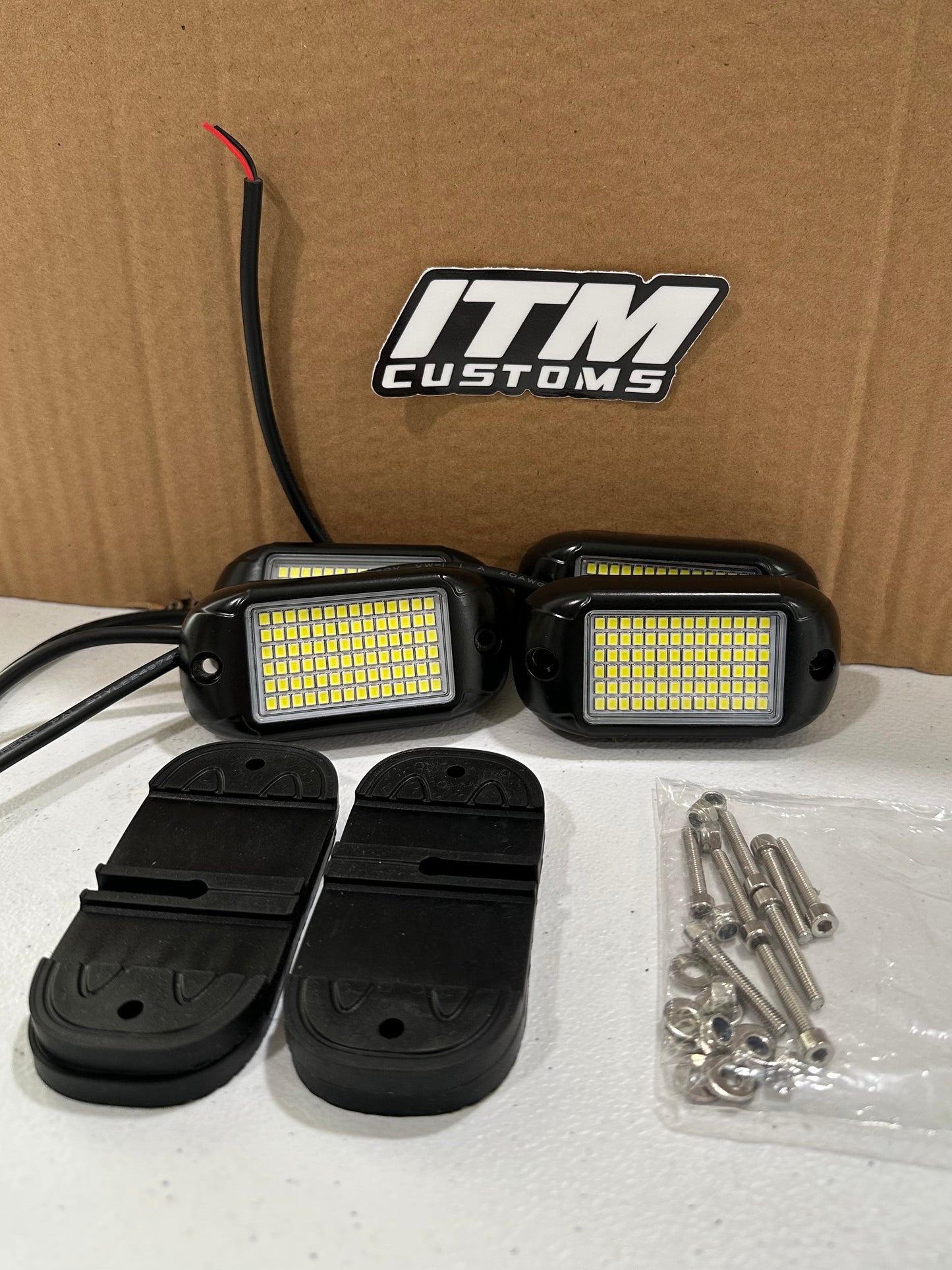 84 Chip Pure White Rocklights