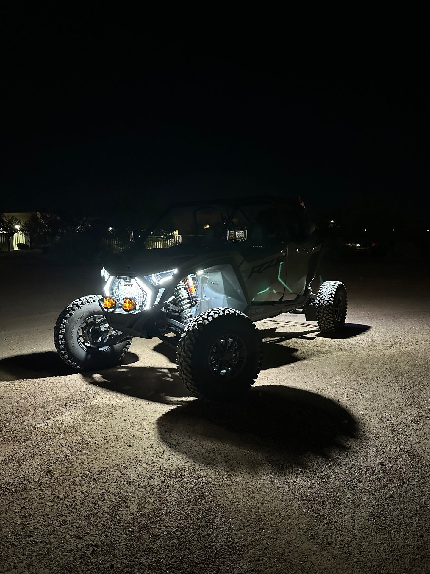 4pc RGBW Rock light kit