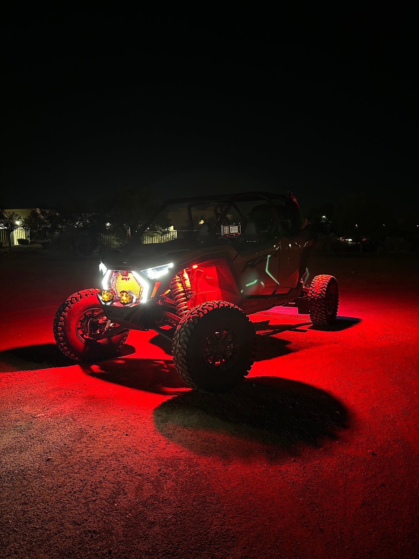 4pc RGBW Rock light kit