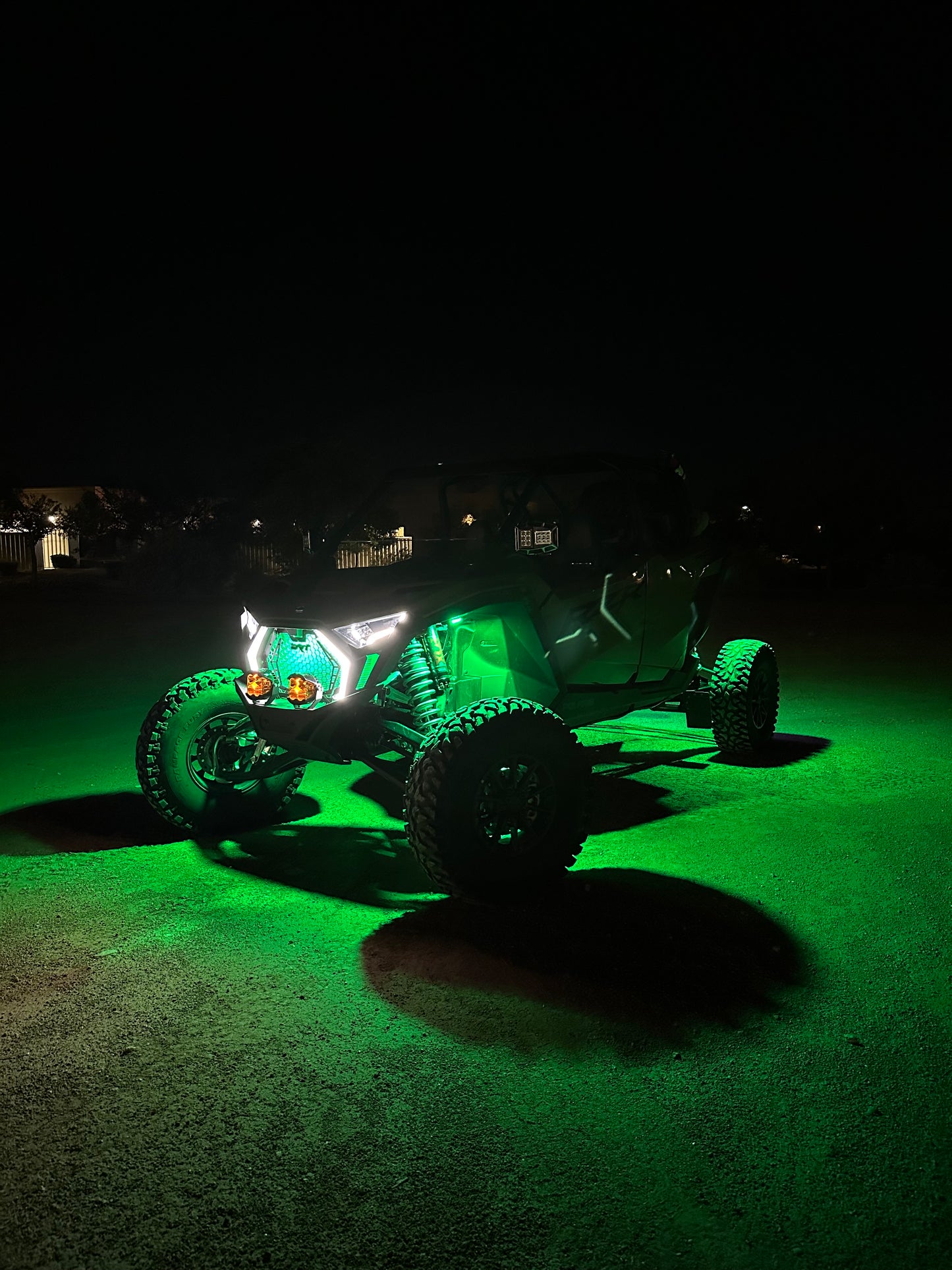 4pc RGBW Rock light kit