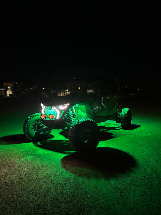 4pc RGBW Rock light kit